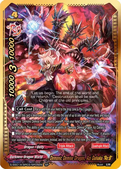Demonic Demise Dragon, Azi Dahaka "Re:B" (SP)