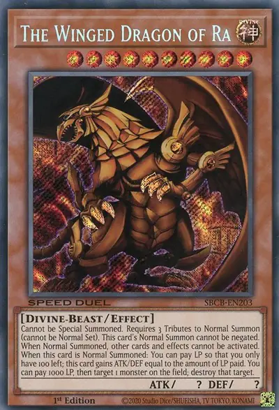 The Winged Dragon of Ra