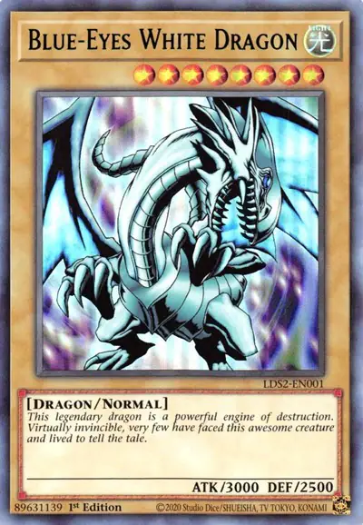 Blue-Eyes White Dragon (Green)