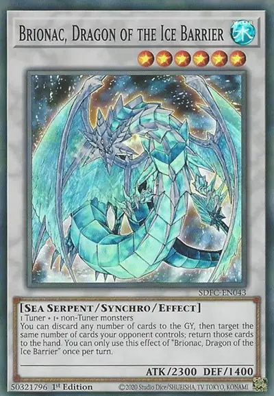 Brionac, Dragon of the Ice Barrier