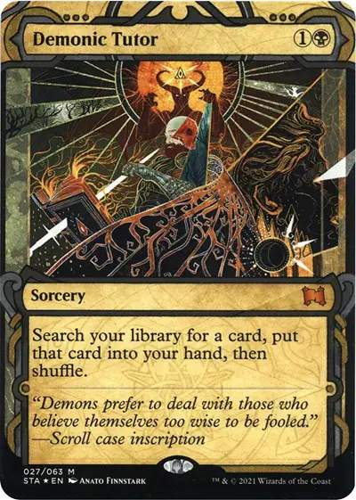 Demonic Tutor (Foil Etched)