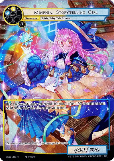 Minphia, Storytelling Girl (Full Art)
