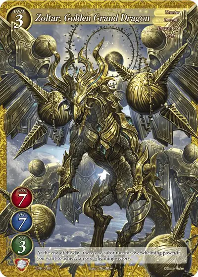 Zoltar, Golden Grand Dragon