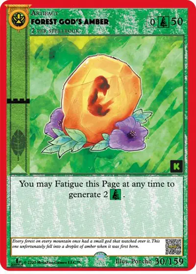 Forest God's Amber