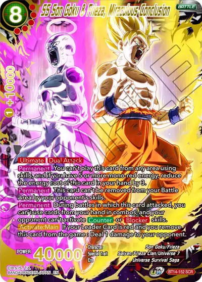 SS Son Goku & Frieza, Miraculous Conclusion