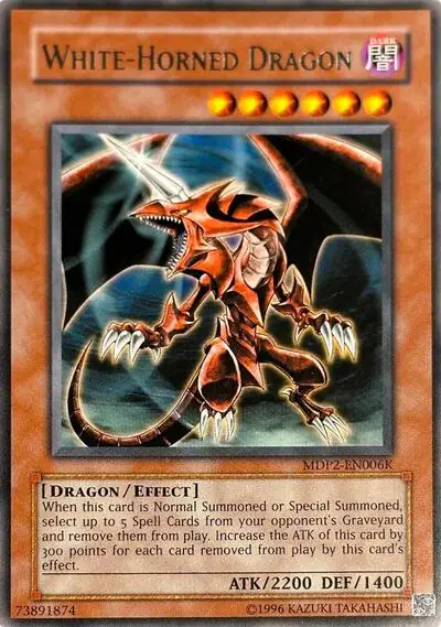 White-Horned Dragon (MDP2-EN006K)