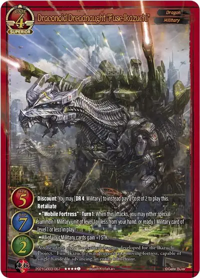 Draconoid Dreadnaught "Fuse-Ikazuchi"