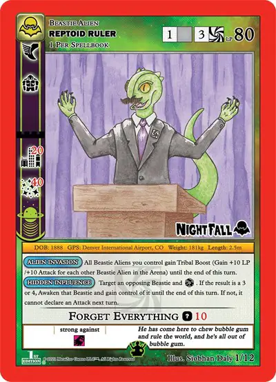 Reptoid Ruler