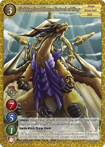Gladirion, Grand Dragon Pentarch of Glory