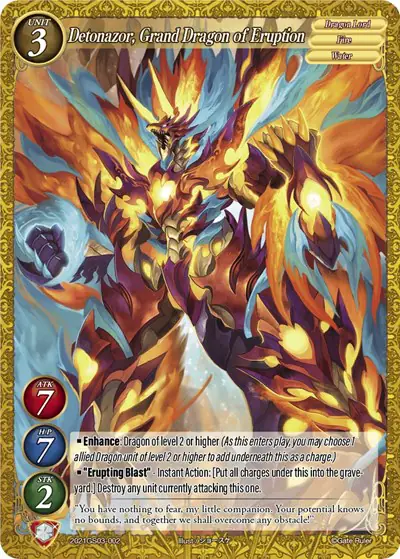 Detonazor, Grand Dragon of Eruption