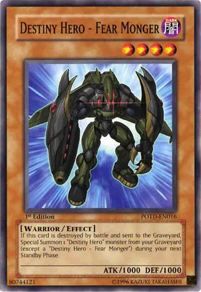 Destiny Hero - Fear Monger