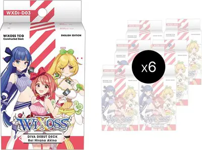Diva Debut Deck Display: Rei Hirana Akino