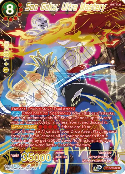 Son Goku, Ultra Mastery (SPR)