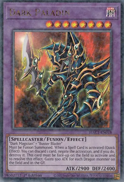 Dark Paladin (Duel Terminal)