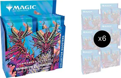 Commander Legends: Battle for Baldur's Gate - Collector Booster Display Case