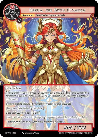 Hestia, the Sixth Olympian