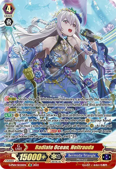 Radiate Ocean, Heltrauda (SR)