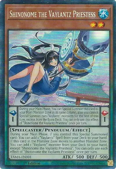 Shinonome the Vaylantz Priestess (CR)