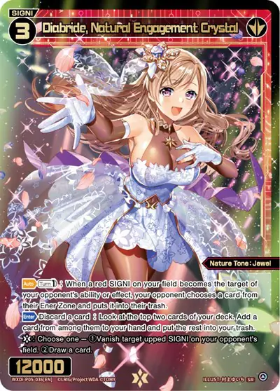 Diabride, Natural Engagement Crystal