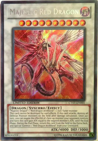 Majestic Red Dragon