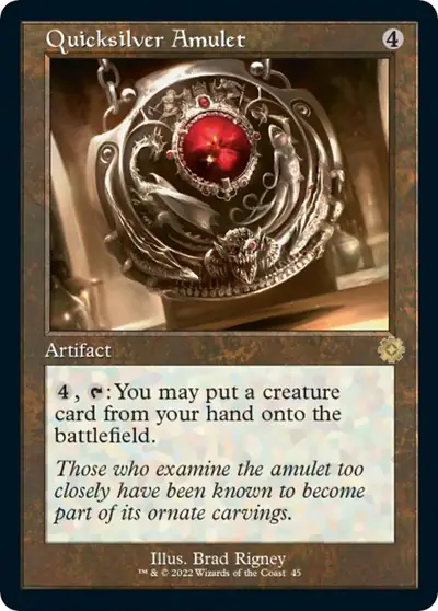 Quicksilver Amulet