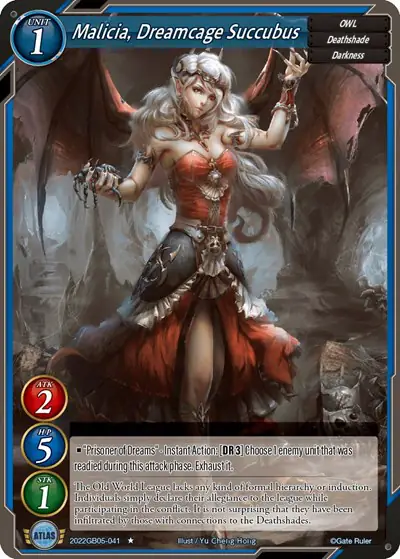 Malicia, Dreamcage Succubus