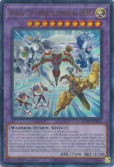 Wake Up Your Elemental HERO