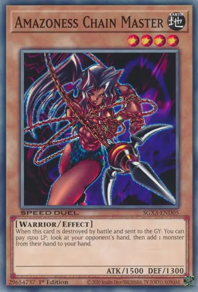 Amazoness Chain Master