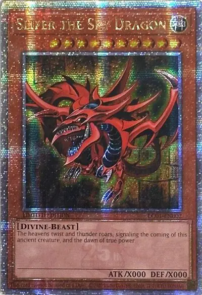 Slifer the Sky Dragon (Quarter Century Secret Rare)