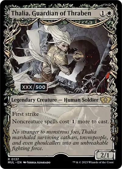 Thalia, Guardian of Thraben (Serial Numbered)