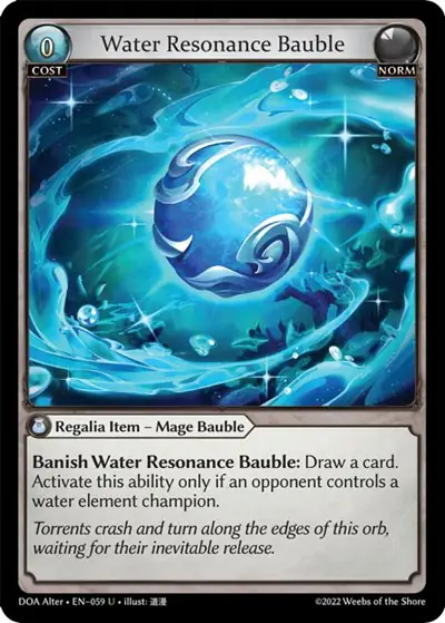 Water Resonance Bauble