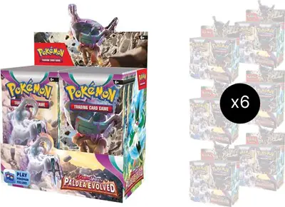 Paldea Evolved Booster Box Case