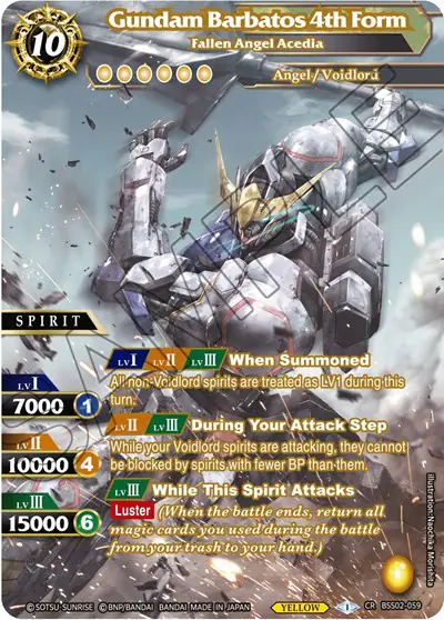 Gundam Barbatos 4th Form - Fallen Angel Acedia