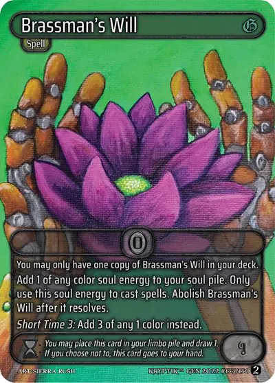 Brassman's Will