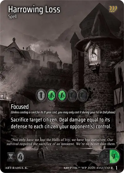 Harrowing Loss