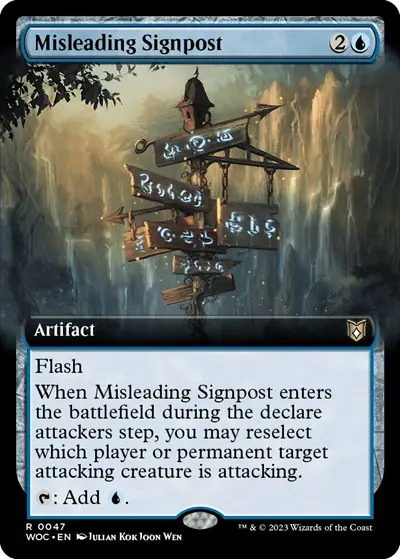 Misleading Signpost (Extended Art)