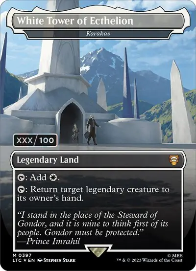 White Tower of Ecthelion - Karakas (Serial Numbered)