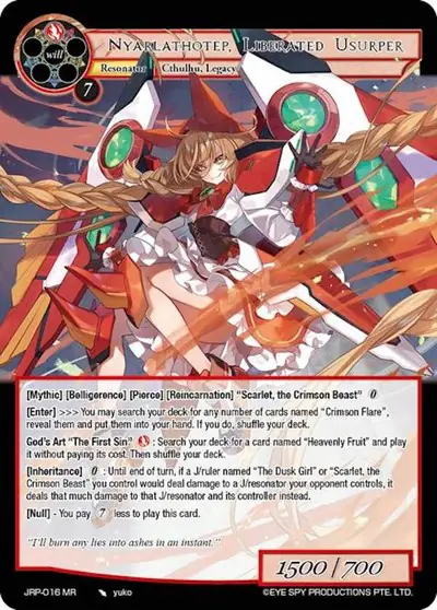 Nyarlathotep, Liberated Usurper