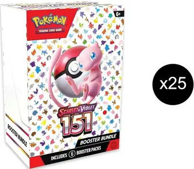 151 Booster Bundle Bulk Case
