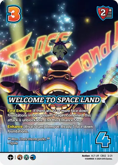 Welcome to Space Land (Alternate Art)