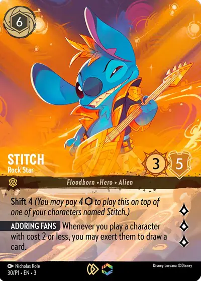Stitch - Rock Star (Store Championship)