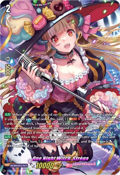 One Night Witch, Strega (LSR)