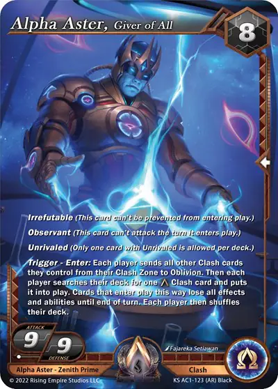 Alpha Aster, Giver of All (Alpha Rare)