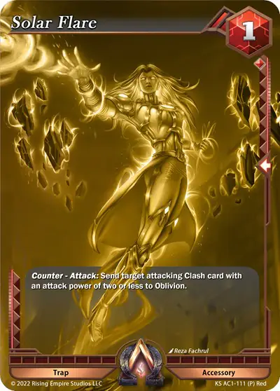 Solar Flare (Gold Foil Promo)