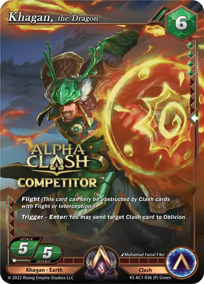 Khagan, the Dragon (Competitor Promo)