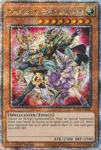 Magicians of Bonds and Unity (Quarter Century Secret Rare)