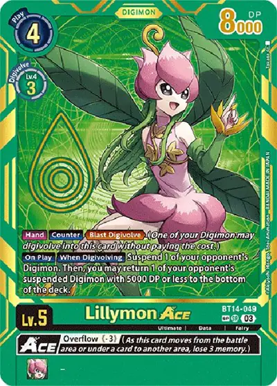Lillymon ACE (Special Rare)