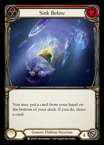 Sink Below (Red) - JDG020