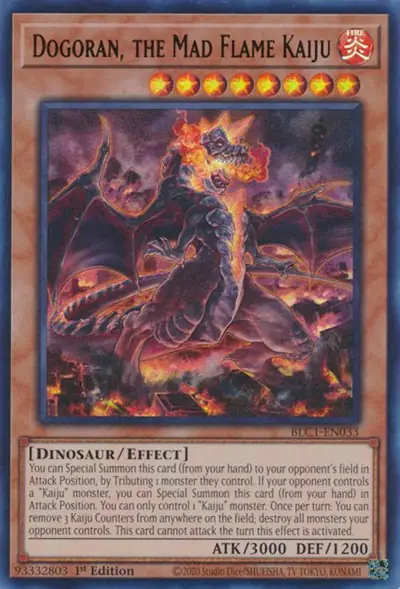 Dogoran, the Mad Flame Kaiju