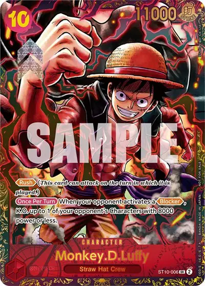 Monkey.D.Luffy - ST10-006